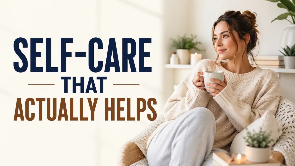 Relaxed woman working, representing ambition without burnout and a soft life mindset