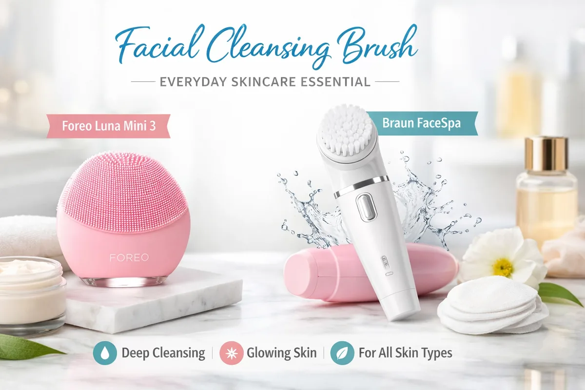 Rose quartz jade roller and Plum gua sha, viral skincare tools for moms