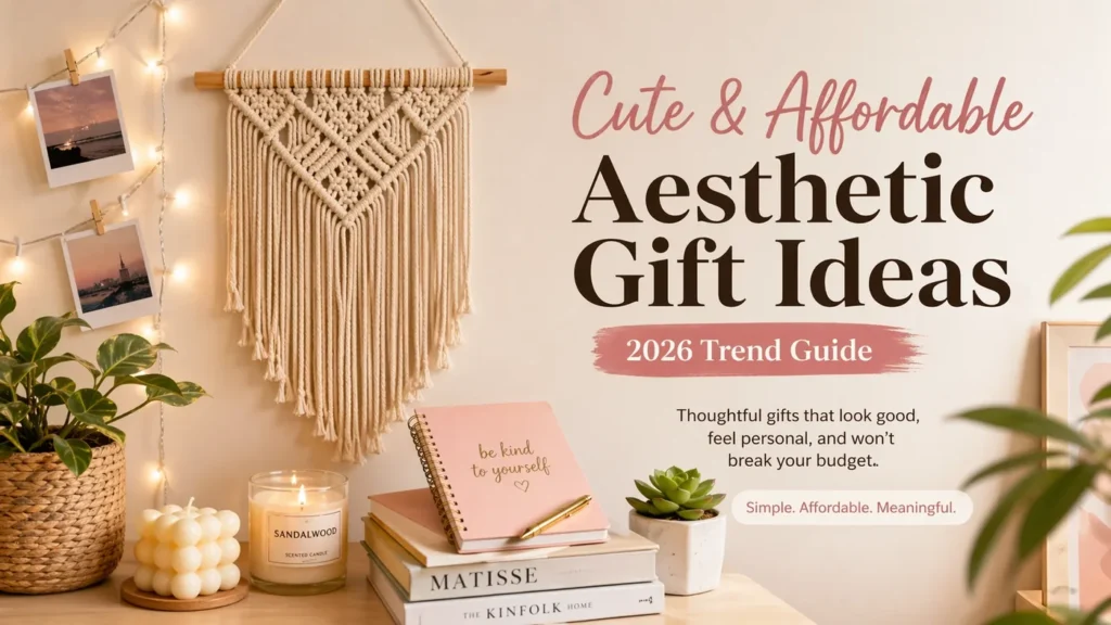 Cute and Affordable Aesthetic Gift Ideas