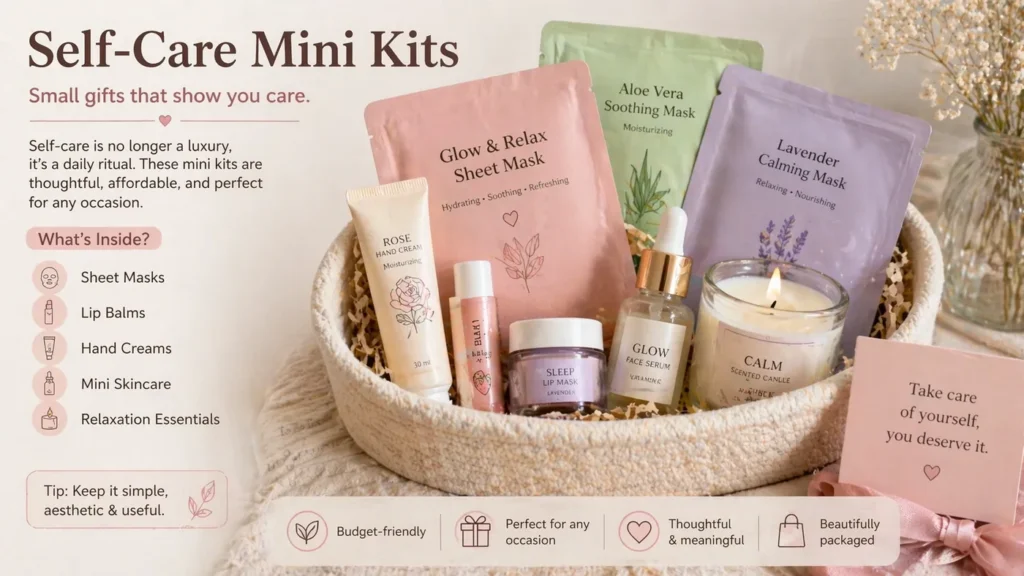Self-Care Mini Kits – aesthetic gift idea