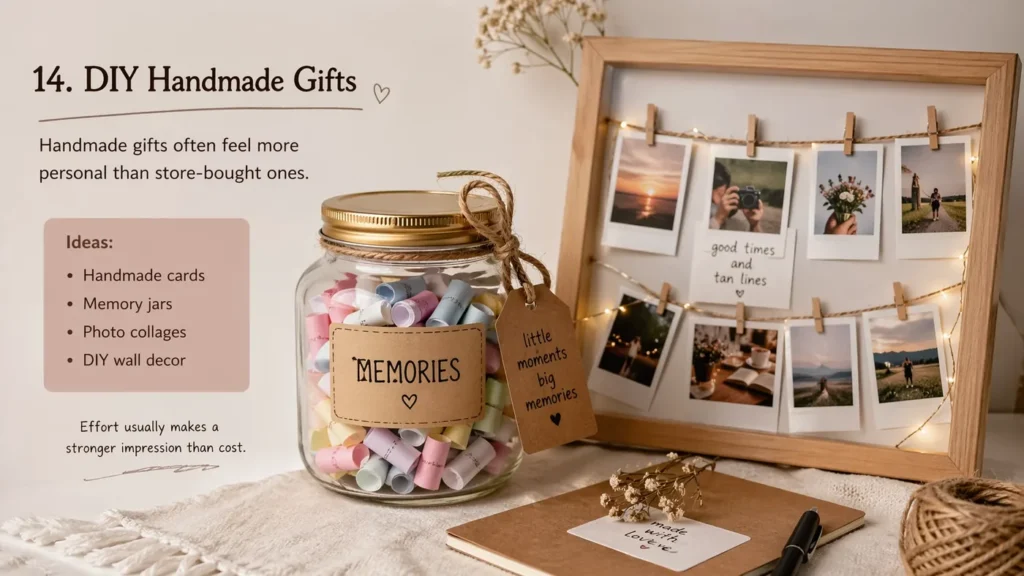 DIY Handmade Gifts – aesthetic gift idea