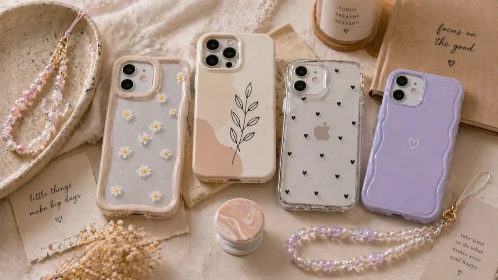 Aesthetic Phone Accessories – aesthetic gift idea