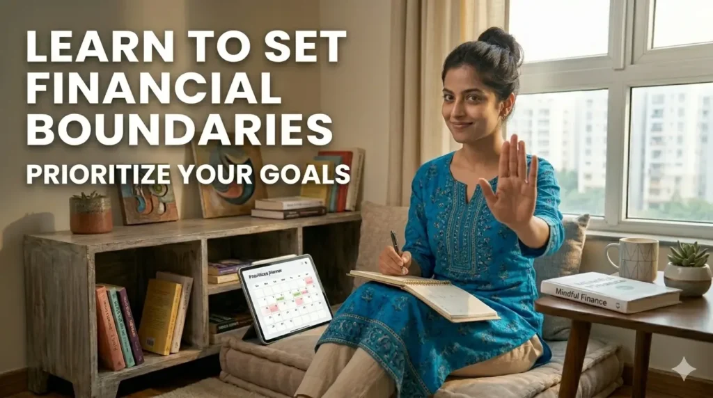 Step 9: Learn to Set Financial Boundaries – young woman managing money