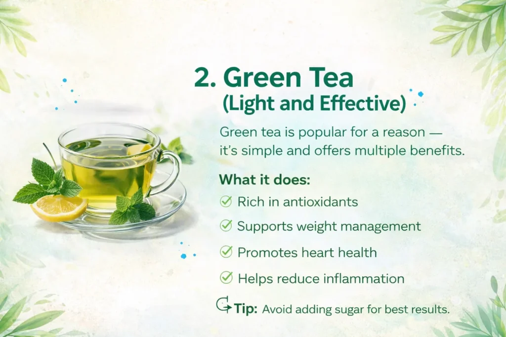 Green Tea – health drink for women over 40