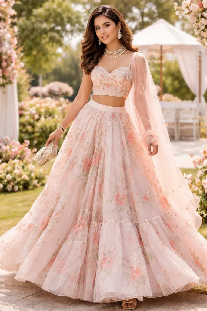Lightweight Lehenga Dresses – summer wedding party wear dress