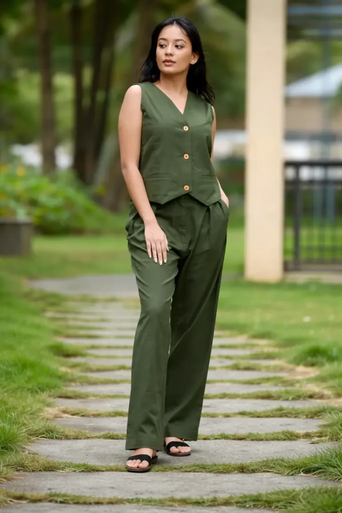 Matching co-ord set – summer outfit for college girls