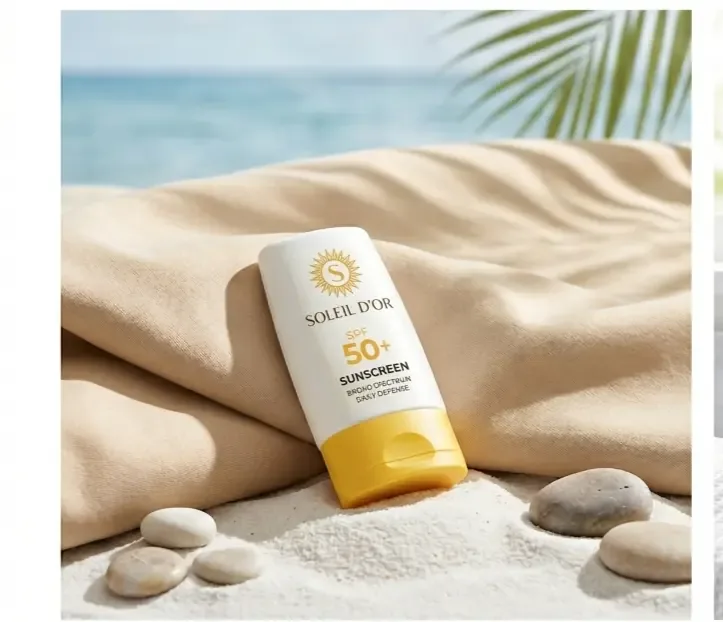 Applying sunscreen – step-by-step summer skincare routine